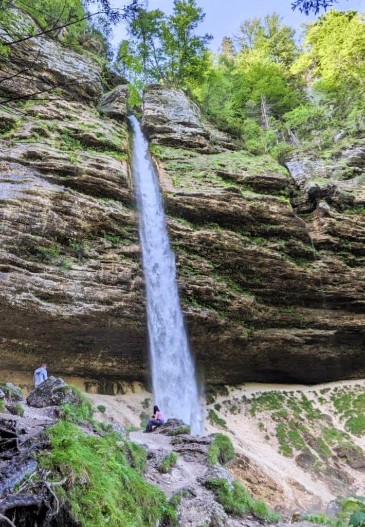 Pericnik Wasserfall