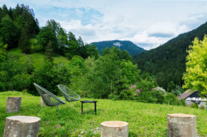 Garten mit Aussicht